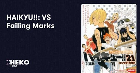 Haikyu!! OADs VS Failing Marks .